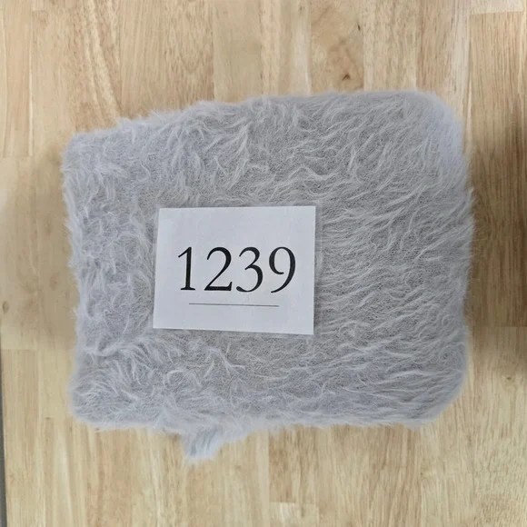 Free‎ People Fuzzy Cardigan Sweater Light Gray Open Pockets Womens Size Small - Picture 8 of 10